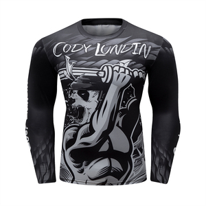 Rashguard de Jiu-Jitsu personnalisé Cody Lundin pour homme, motif serpent, pour entraînement BJJ, combat, sublimation, fitness, t-shirts pour hommes - Product Image 6