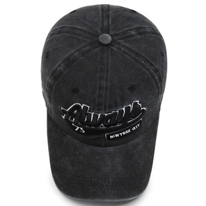 Always '75 New York City Baseball Cap Unisex Denim Hat Sun Protection Casual Wear - Product Image 3