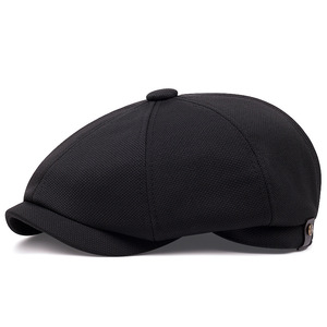 Hombres Mujeres 8 Panel Newsboy Gorra plana Transpirable Verano Retro Irlandés Cabbie Conducción Casual Golf Senderismo Gorra. - Product Image 2
