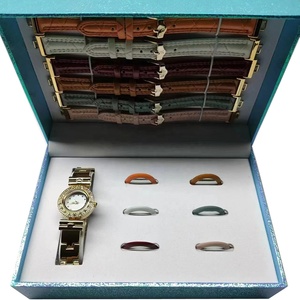 New Design Customized Interchangeable <strong>Watch</strong> Straps And Bezels <strong>Set</strong> <strong>Interchange</strong> <strong>Watches</strong> Bands Girl Gift <strong>Set</strong> - Product Image 1
