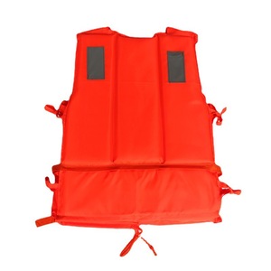 เสื้อชูชีพสำหรับผู้ใหญ่ สีส้ม 75n วัสดุสะท้อนแสงสำหรับว่ายน้ำ กีฬาทางน้ำ - Product Image 5