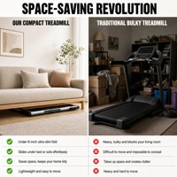 Tapis de course électrique silencieux et pliable personnalisable pour la maison, équipement de sport d'intérieur, tapis de marche pour exercice quotidien sous le bureau