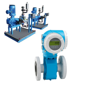 Débitmètre électromagnétique chinois monté sur chenilles avec Endress+Hauser Proline Promag W 300, instruments de mesure de débit E+H - Product Image 1