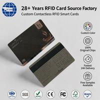 Carte vierge magnétique HiCo à bande blanche, carte PVC de 0,76 mm, cartes vierges pour la personnalisation, les cartes de fidélité et les cartes de membre