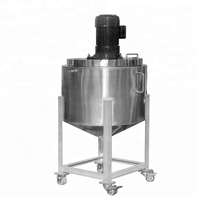 1000L En Acier Inoxydable Industriel Chimique Shampooing Savon Pression Conique Double Gainé Chauffage Agitateur Mélangeur Réservoir De Mélange