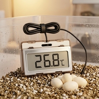 Thermomètre d'incubateur ZenMeasure avec sonde externe pour l'éclosion de volailles et l'incubation en laboratoire, thermomètre numérique