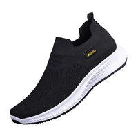 Chaussures de sport pour hommes tendance, respirantes, imperméables, à enfiler, semelle extérieure en caoutchouc, doublure en coton, collection automne/hiver
