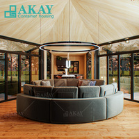 Nuevas Casas Prefabricadas Modernas Villas de Lujo Hexagonales Personalización de Fábrica Casa Contenedor Desmontable Casa Modular Prefabricada