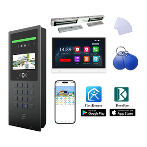 Thinmoo 4.5-inch video cửa điện thoại màn hình màu hình ảnh liên lạc cửa Thiết bị kiểm soát truy cập hệ thống nhúng cài đặt - Product Image 1