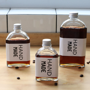 Chai thủy tinh đựng đồ uống lạnh, cà phê ủ lạnh, dung tích 100ml và 300ml, có nắp nhôm dùng để đóng gói - Product Image 4