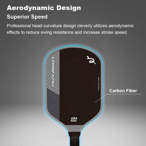 Mejor Precio para Pedidos al por Mayor: Pala de Fibra de Carbono de Alto Módulo con Absorción de Impactos para Tenis y Pádel - Product Image 2