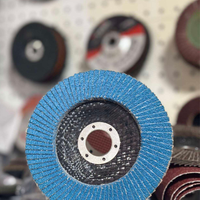 Disques abrasifs DONGTAI à dos en fibre de verre, disques à lamelles de granulométrie 40 et 60, disques à lamelles haute dureté pour meuleuse d'angle, meules pour le meulage des métaux