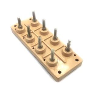 บล็อกขั้วต่อสกรู Mosen 8 ขั้ว แผ่นฉนวน PBT สำหรับใช้กับเครื่องกำเนิดไฟฟ้า - Product Image 2