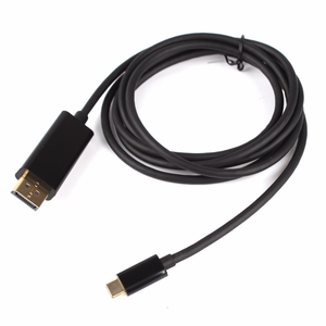 VCOM USB C <span class=keywords><strong>Dongle</strong></span> Cable Type C Male To Display Port Male With Plastic Shell 4K 60Hz UHD - Product Image 1