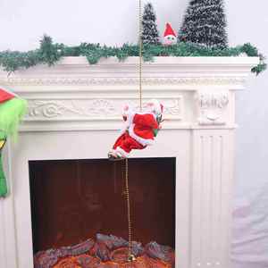 Christmas Gift <b>Music</b> Doll Toy Upgrade Anti-Detachment Electric Crawling Beads Santa Claus - Product Image 5