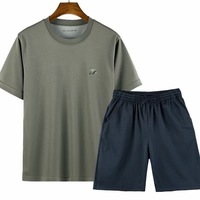 Ensemble de tenue d'entraînement de fitness en plein air confortable et respirant à séchage rapide, uniforme tactique à haute élasticité pour hommes