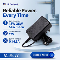 Alimentation 12V ITE 1A 1.5A 18W 40W 96W Adaptateur secteur AC DC pour AP sans fil Mini commutateur réseau Hub