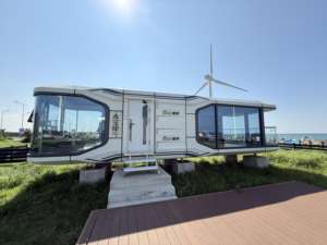 Nuova Capsula Spaziale a Energia Solare per Turismo Culturale, Capsula Spaziale Creativa B&B con Controllo Intelligente AI - Product Image 1