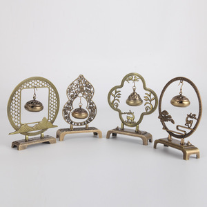Backflow alloy copper incense burner <b>ornament</b>, household <b>small</b> hanging incense burner, aroma diffuser, indoor sandalwood - Product Image 1