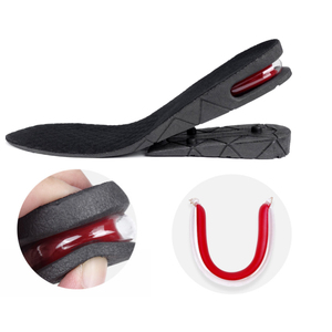 Semelles rehausseuses, semelles de chaussures à coussin d'air à 4 couches, semelles rehausseuses <span class=keywords><strong>pour</strong></span> chaussures, kits d'inserts, semelles plus hautes de 3 cm à 9 cm - Product Image 2