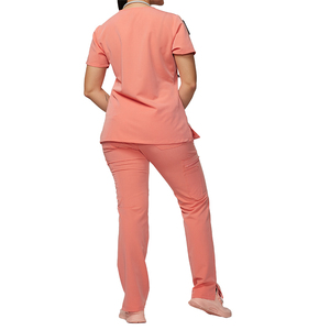 Uniformes hospitaliers à manches courtes de nouveau style Salon de beauté hôpital <span class=keywords><strong>général</strong></span> gommages d'allaitement anti-rides - Product Image 2