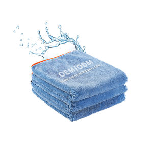 섬세한 자동차 페인트에 제로 스크래치를 위한 싱글 레이어 트위스트 루프 극세사 타월 속건 친환경 울트라 소프트 - Product Image 2