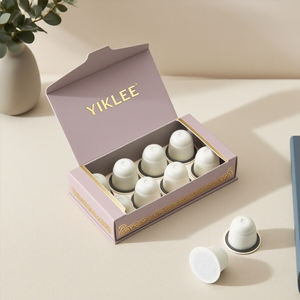 Boîte d'emballage de café capsule avec logo personnalisé boîte d'emballage vide de café ensemble de <span class=keywords><strong>capsules</strong></span> boîte d'emballage expresso - Product Image 1