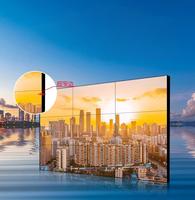 BOE 46 pouces 4K Videowall moniteur intérieur LCD signalisation numérique publicité affichage épissure vidéo panneau mural OEM fournisseur d'animation