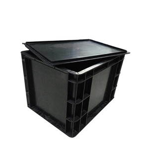 LN-1524328 <strong>ESD</strong> Totes Plastic Boxes Anti Static <strong>Containers</strong> With Lid - Product Image 1