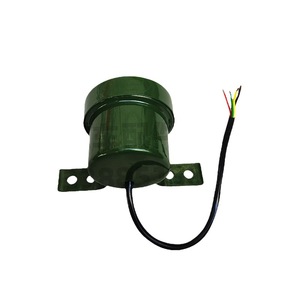 แตรไฟฟ้าอเนกประสงค์ 12V 24V 36 โอห์ม สีเขียวทหาร ตัวเรือนโลหะ สายสี่เส้น ลำโพง 3 in 1 สำหรับรถบรรทุก รถวิศวกรรม - Product Image 5