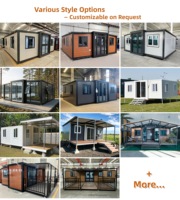 Casa Contenedor Expandible de 40 Pies de Excelente Relación Calidad-Precio, Vivienda Pequeña Expandible Ideal para Alojamiento