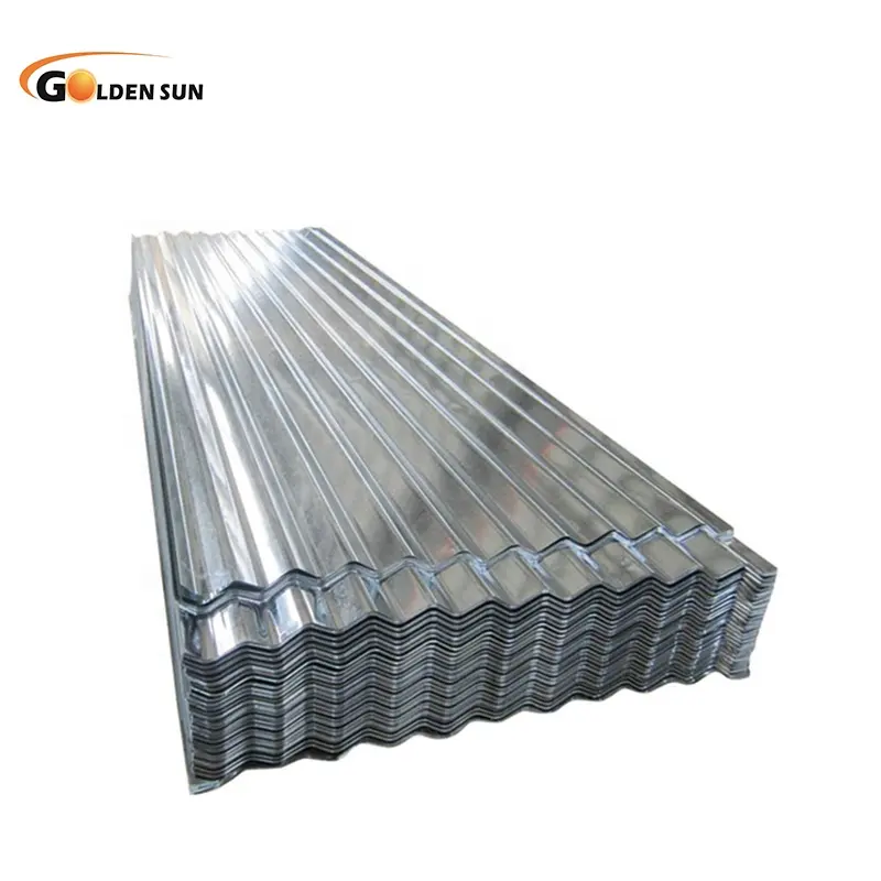 0.3mm GI galvanizli alüminyum oluklu çatı çelik levhası