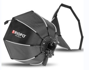 Triopo Softbox KS65cm 26 Inches/65 Centimeters Octagonal Softbox with Carrying Case Compatible with <strong>Camera</strong> Flash