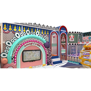 HAPPY BABY Centre de divertissement familial de 300 m², hauteur 3,2 m, thème macaron, thème château, aire de jeux pour enfants, centre commercial - Product Image 5