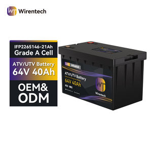 Batería para Vehículo Eléctrico de Baja Velocidad OEM ODM 64V 40Ah Lifepo4, Batería Multiusos para Vehículo Side by Side, Celdas IFP2265146-21Ah - Product Image 1