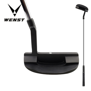 Putter <span class=keywords><strong>de</strong></span> <span class=keywords><strong>golf</strong></span> en or avec logo personnalisé, droitier, clubs <span class=keywords><strong>de</strong></span> <span class=keywords><strong>golf</strong></span> d'usine - Product Image 1