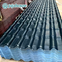 Tuile de toit moderne en PVC ASA UPVC à isolation thermique, forme bambou, pour hôtels et entrepôts