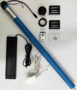 Stores motorisés à courant continu Brill BR35DEL au design moderne, avec batterie rechargeable, moteur tubulaire <span class=keywords><strong>solaire</strong></span>, volets roulants automatiques - Product Image 5
