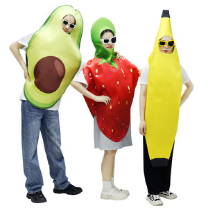 Disfraz Divertido de Fresa y Aguacate para Adultos, Disfraz de Fruta para Halloween, Carnaval, Actuaciones en Escenario - Product Image 6