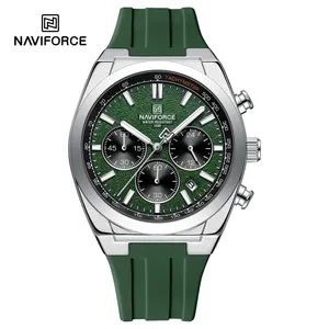Montres-bracelets pour hommes NAVIFORCE8080, marque de luxe, quartz, sport, affichage 24 heures <span class=keywords><strong>et</strong></span> date, chronographe étanche, horloge masculine - Product Image 6