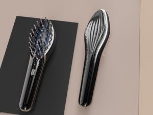 Peine eléctrico de microcorriente EMF para mejorar el cuidado del cabello, peine para masaje del cuero cabelludo con compartimento de aceite - Product Image 3