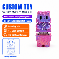 V110 V110 Keycap Artisanal ABS Dégradé Violet Effet Slime Fondant avec Paillettes pour Testeur de Commutateurs, Décoration de Bureau Gamer, Cadeau