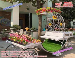 Mini-Buggy de Mariage Royal pour l'Entrée des Mariés, Dernière Carrosse de Mariage pour l'Entrée des Mariés, Mini-Buggy Décoratif de Mariage - Product Image 5