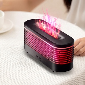 Nouvelle Version 2026 Diffuseur d'Huiles Essentielles et Humidificateur avec Lumière LED à Motif Écossais et Design Mini Grain de Bois pour Usage Domestique - Product Image 5