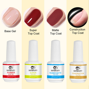 Base Flexible <span class=keywords><strong>de</strong></span> Gel UV Multifuncional para Arte <span class=keywords><strong>de</strong></span> <span class=keywords><strong>Uñas</strong></span> Profesional en Salón <span class=keywords><strong>de</strong></span> Belleza, Larga Duración y No Tóxica - Product Image 1