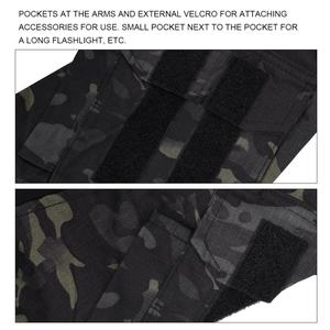 Chemise de combat tactique légère en coton camouflage à manches longues Sinairsoft pour hommes, pour le tir en plein air et le camping - Product Image 5