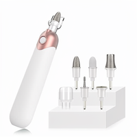 Kit de manucure professionnel sans fil avec perceuse à ongles, batterie rechargeable, lumière LED, 5 vitesses, 6 accessoires, lime électrique pour mains et pieds