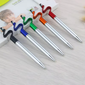 Hot Selling 3 in 1 Touch Phone Holder Ballpoint <b>Pen</b> Personalized Logo <b>Gift</b> Plastic <b>Pens</b> - Product Image 3