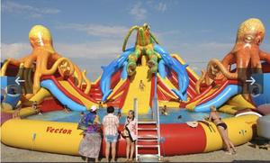 Bán nước nóng trượt Inflatable thương mại trượt nước Inflatable với hồ bơi trượt nước Inflatable bán buôn - Product Image 5