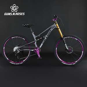 Bicicleta <span class=keywords><strong>de</strong></span> Montaña <span class=keywords><strong>de</strong></span> 27.5 Pulgadas con Suspensión Trasera, 10 Velocidades, Ligera, para Descenso, con Frenos Hidráulicos, OEM - Product Image 6